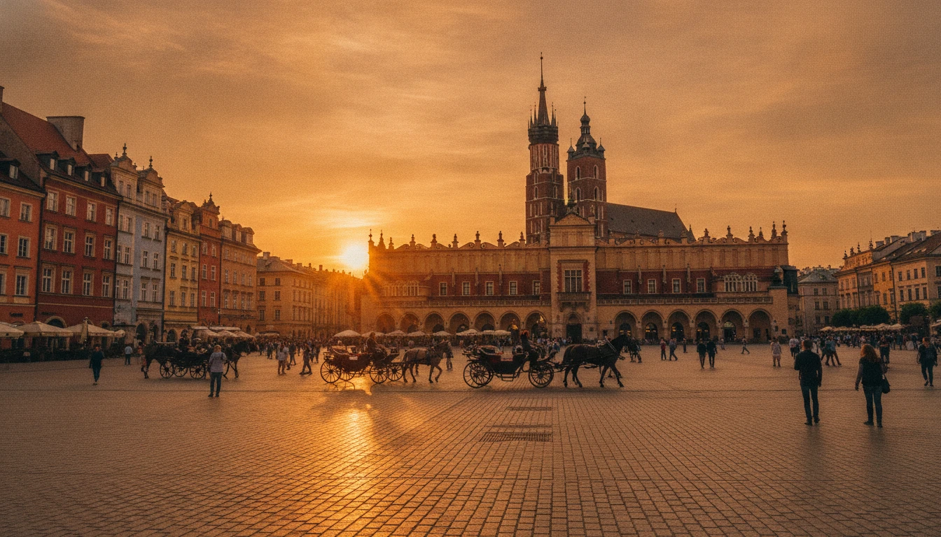 Rynek Główny w Krakowie, Polska