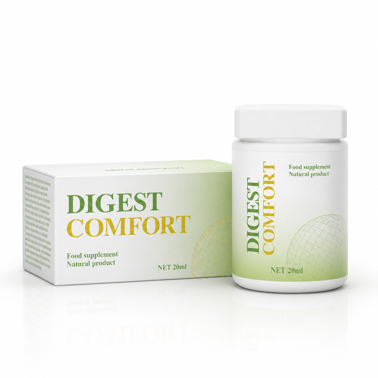 DIGEST COMFORT — Błonnik i Składniki Ziołowe